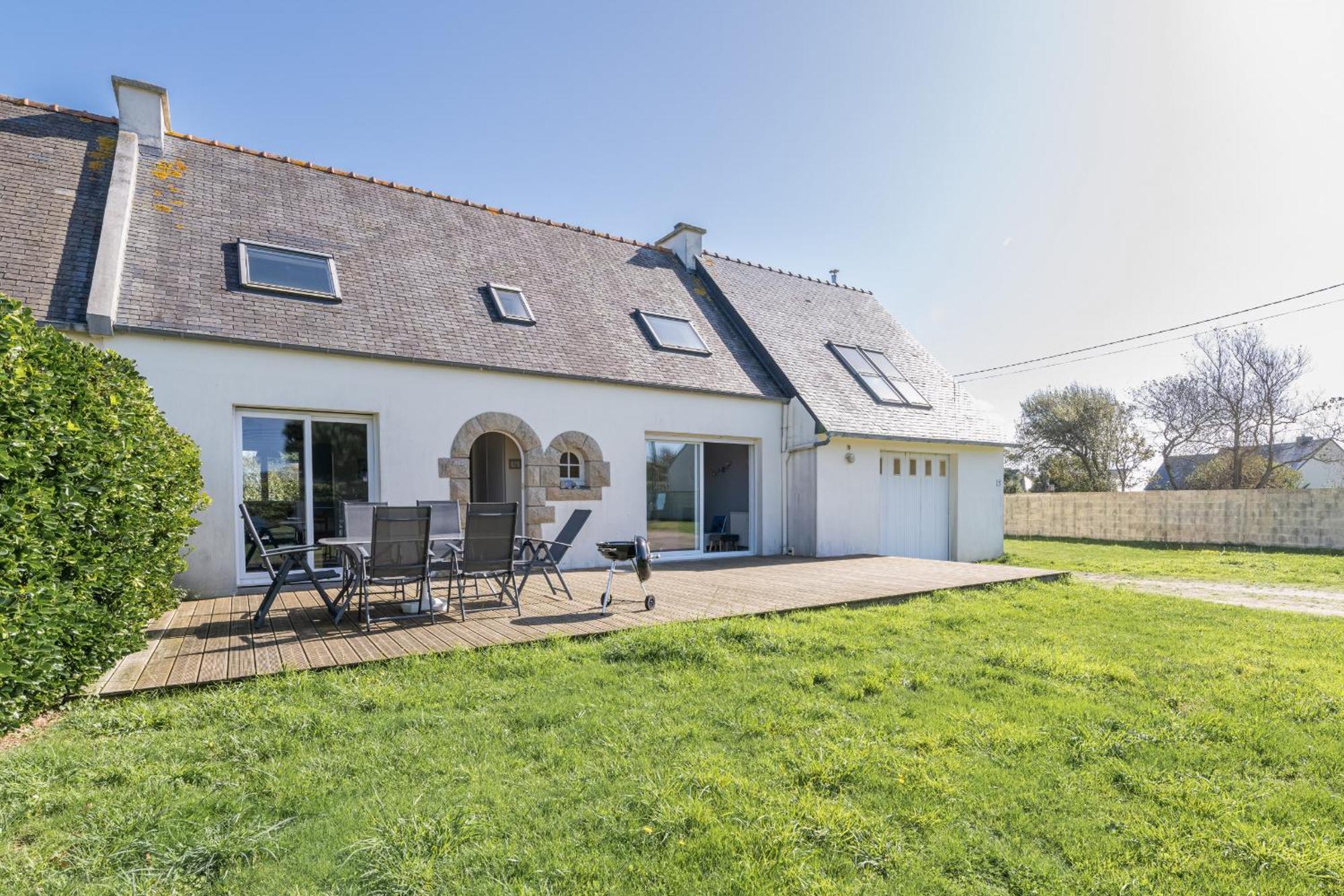 Ty Mor Bras - Maison Familiale A 2 Pas De La Plage Portsall Exterior photo